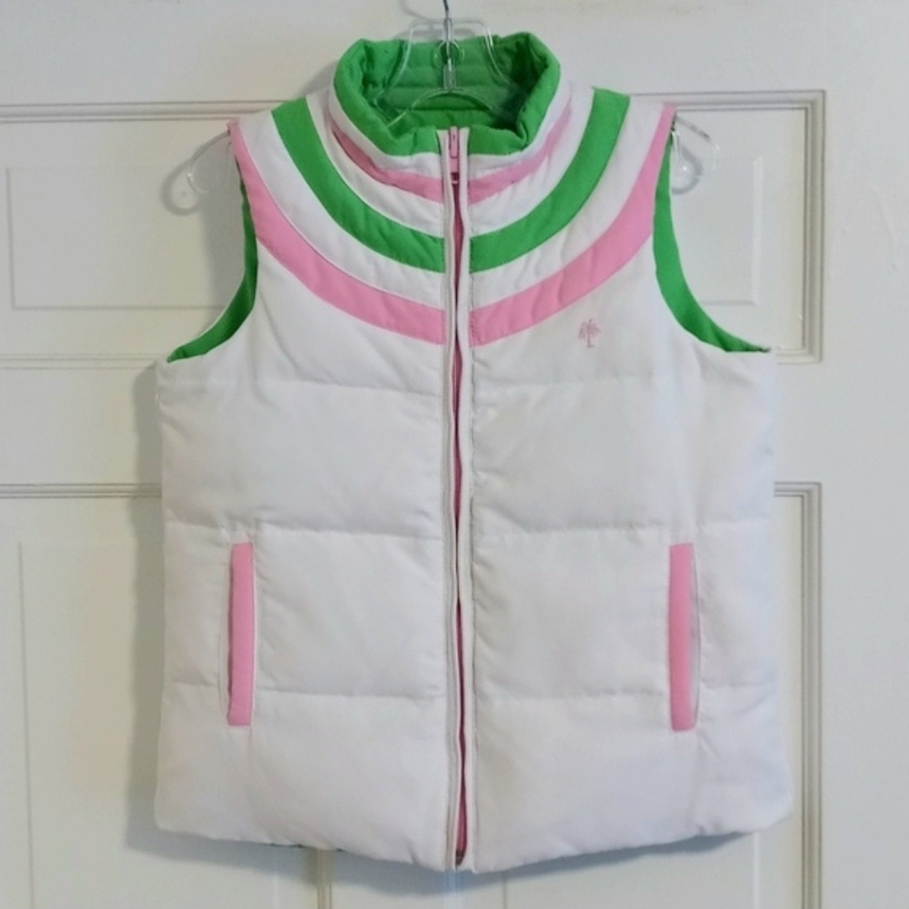 🌴HTF Lilly Pulitzer🌴 - Amani Reversible Puffer Vest - Picture 4 of 15